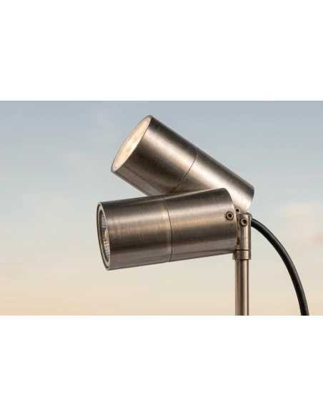 Redo Group - Stake Paletto da Giardino con Picchetto Singolo - Ottone Anticato
