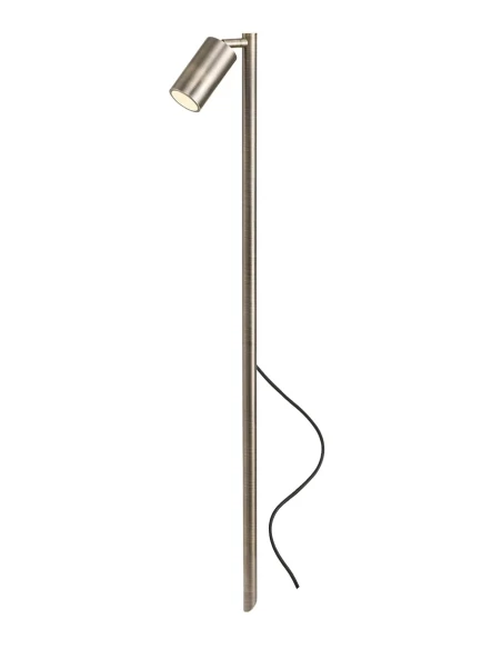 Redo Group - Stake Garden Post with Single Picket - Antique Brass