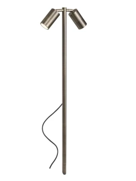 Redo Group - Stake Paletto da Giardino Doppio con Picchetto - Ottone Anticato