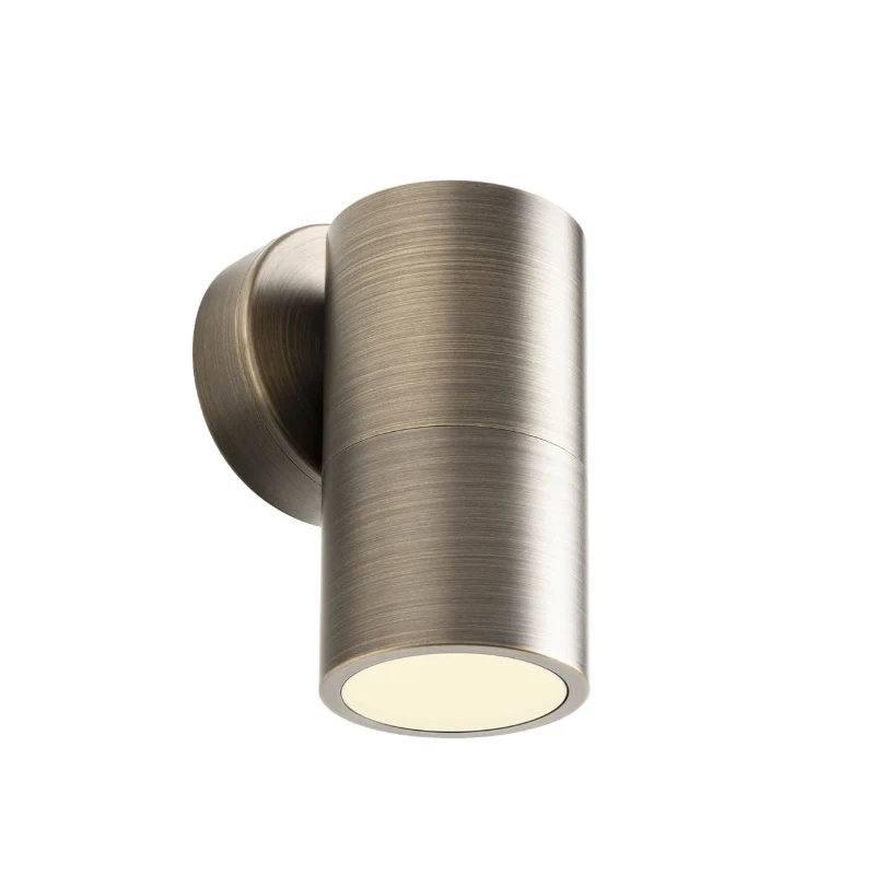 Redo Group - Stake Single-Emission Outdoor Wall Lamp - Antique Brass
