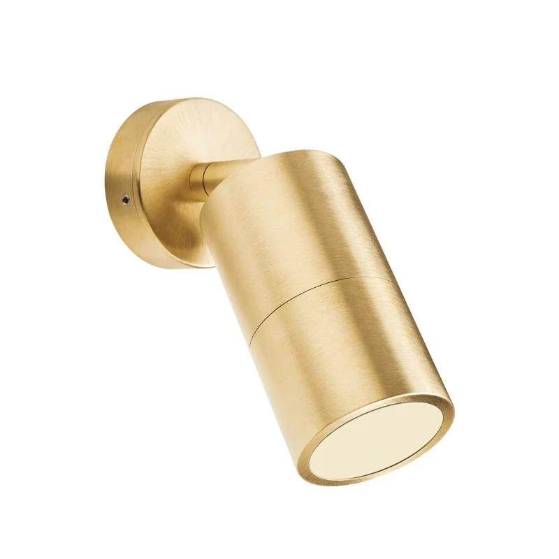 Redo Group - Stake Adjustable Outdoor Wall Lamp - Natural Brass
