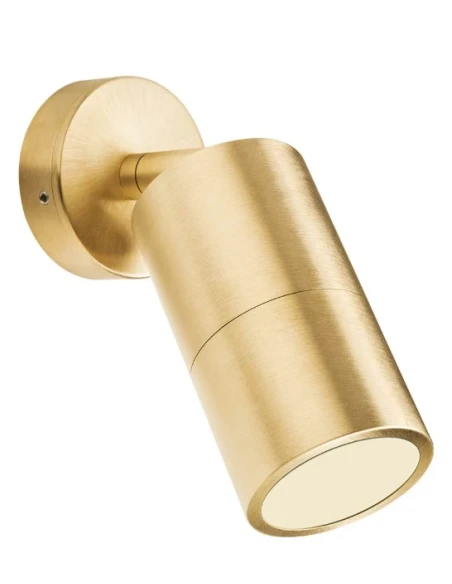 Redo Group - Stake Adjustable Outdoor Wall Lamp - Natural Brass
