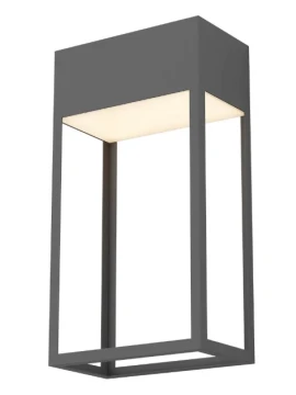 Redo Group - Stand Lampada da Parete per Esterno - Grigio Scuro