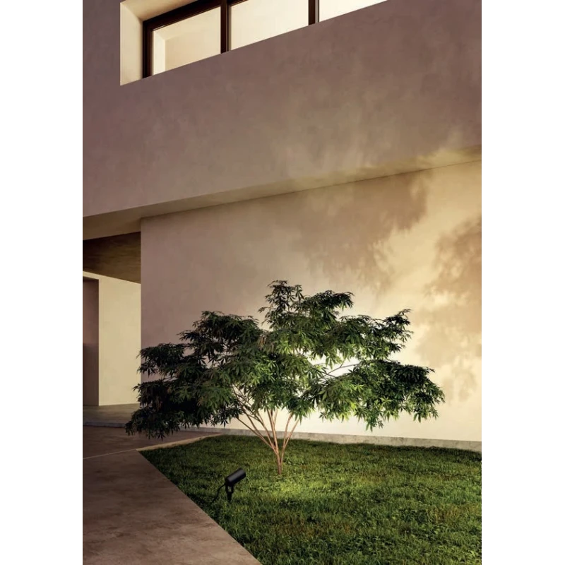 Redo Group - Tip Proiettore da Esterno con Picchetto - Grigio Scuro