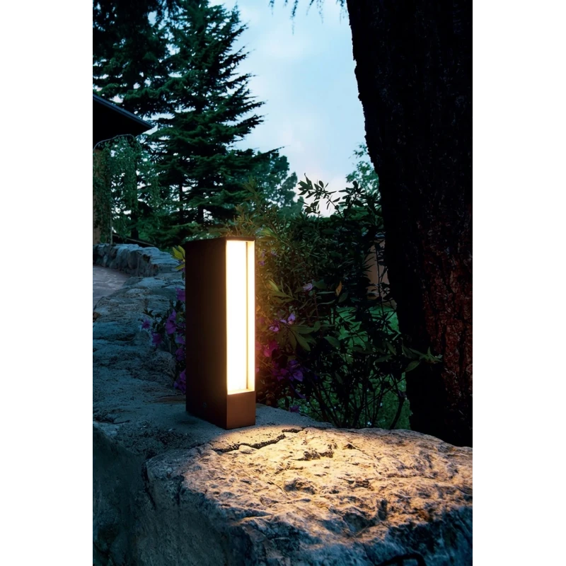 Redo Group - Twin Single-Emission Garden Post - Rust
