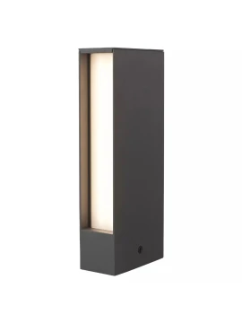 Redo Group - Twin Dual Emission Garden Post - Matte Grey