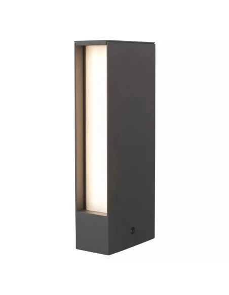 Redo Group - Twin Dual Emission Garden Post - Matte Grey