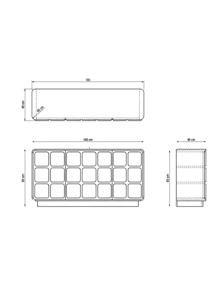 Camacho - Sideboard with 4 Doors - Mango Wood