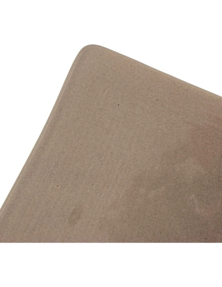 Camacho - Centrotavola Rettangolare - Ceramica Bianco / Beige / Argento