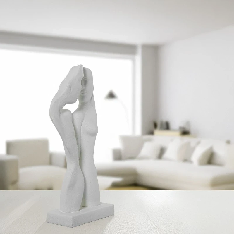 Camacho - Ceramic Sculpture Couple - White