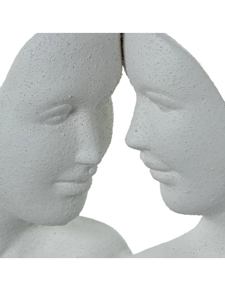 Camacho - Scultura in Ceramica Coppia - Bianco
