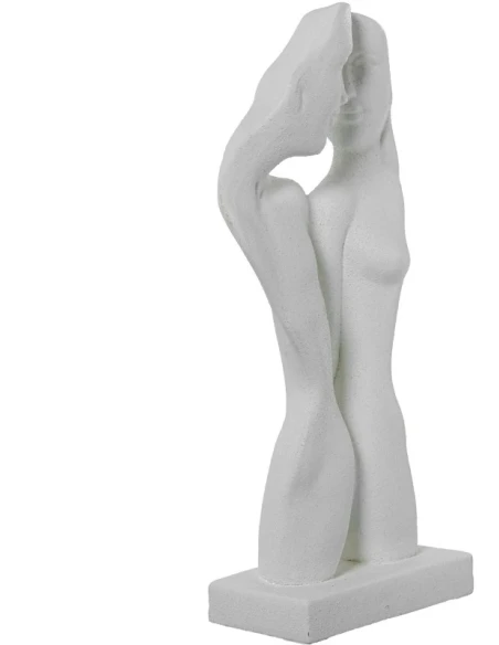Camacho - Ceramic Sculpture Couple - White