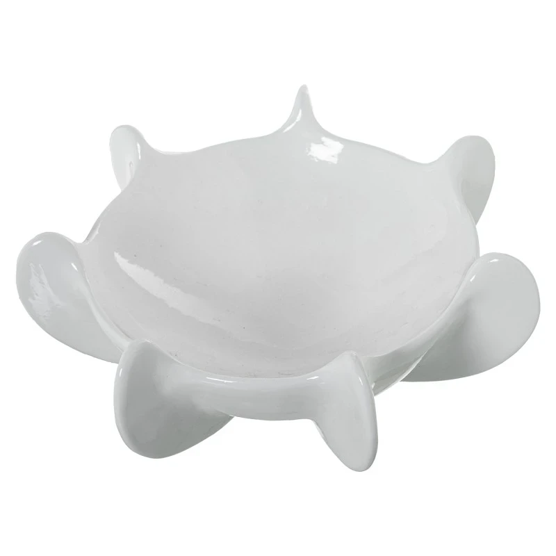 Camacho - Ceramic Centerpiece - Glossy White