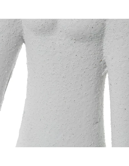 Camacho - Ceramic Sculpture of a Woman - White / Sand / Gold
