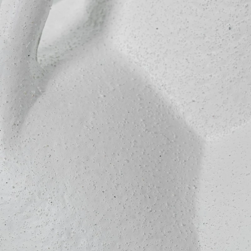 Camacho - Ceramic Sculpture of a Woman - White / Sand / Gold