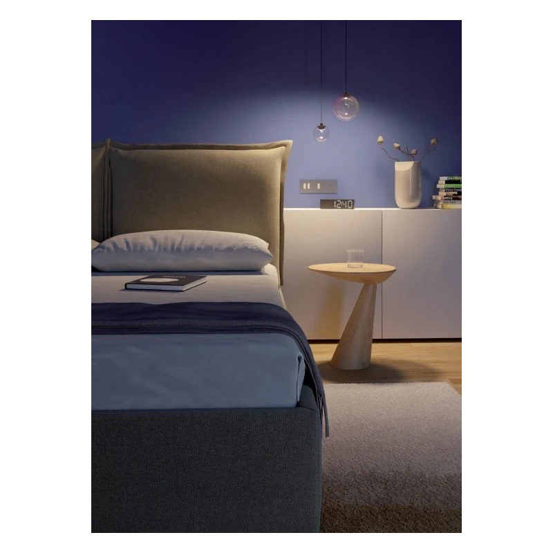 Redo Group - Irides  Suspension Lamp - Matte Black / Dichroic