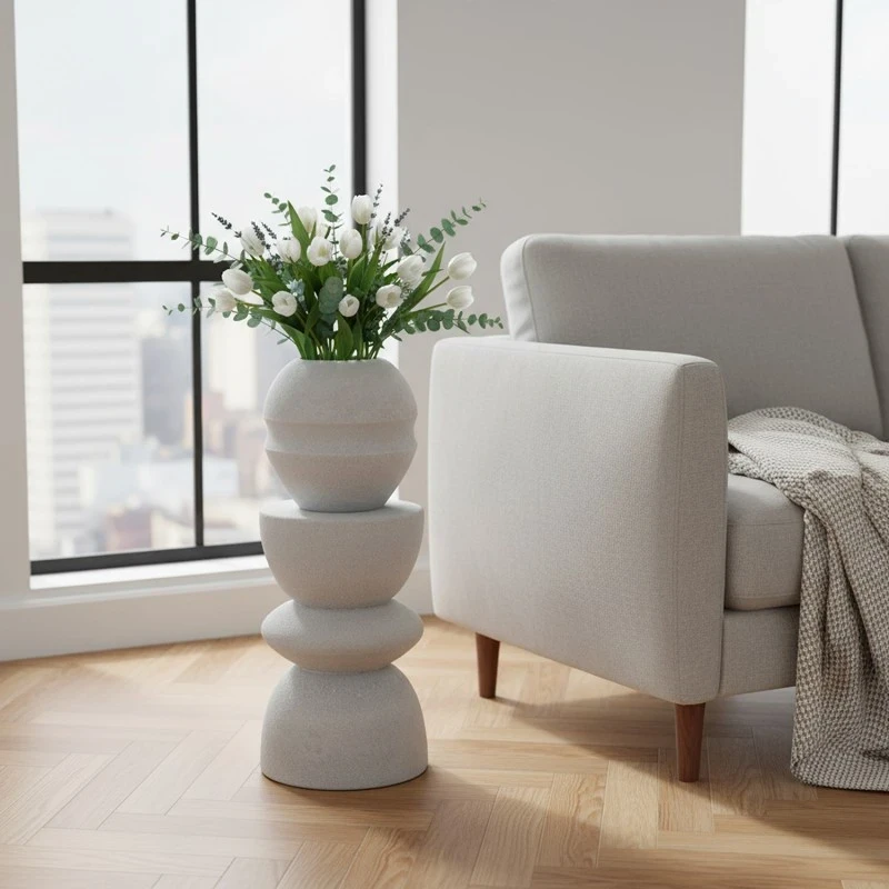 Camacho - Ceramic Coffee Table - Sand Beige