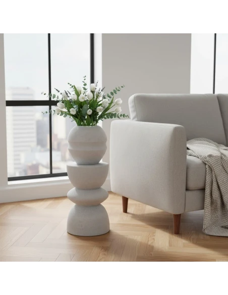 Camacho - Ceramic Coffee Table - Sand Beige