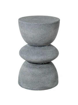 Camacho - Tavolino in Ceramica - Grigio Sabbia