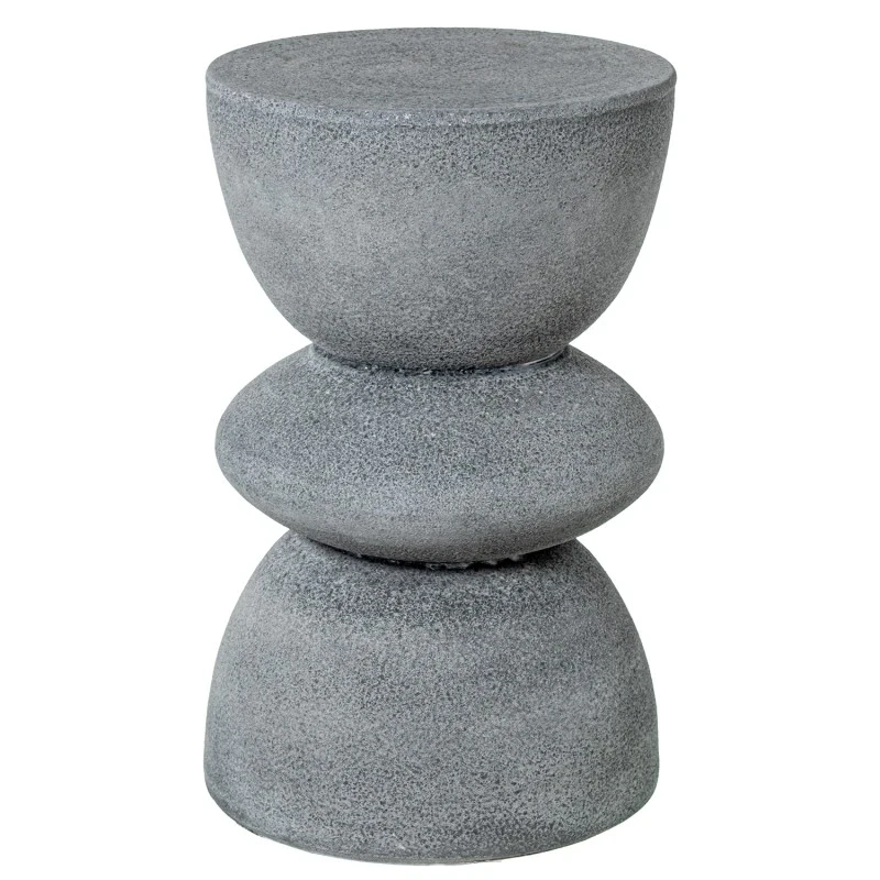 Camacho - Tavolino in Ceramica - Grigio Sabbia