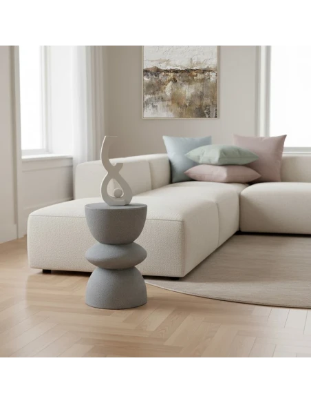 Camacho - Ceramic Coffee Table - Sand Grey