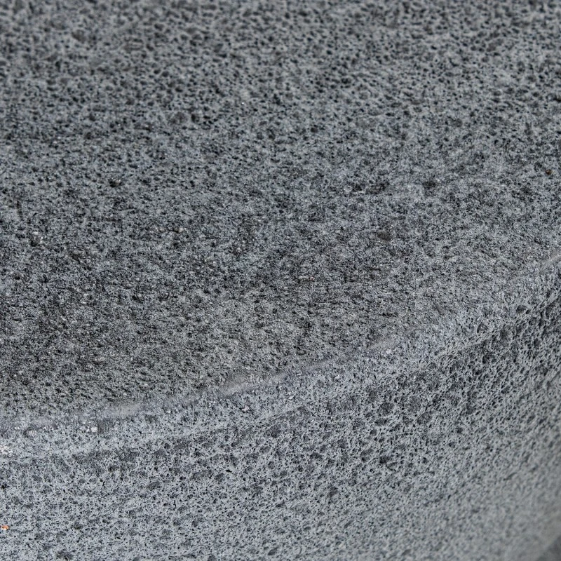 Camacho - Tavolino in Ceramica - Grigio Sabbia