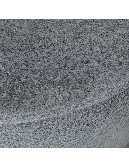Camacho - Tavolino in Ceramica - Grigio Sabbia