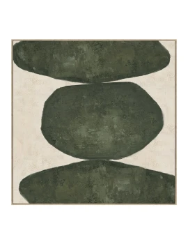 Camacho - Abstract Canvas Print - Green