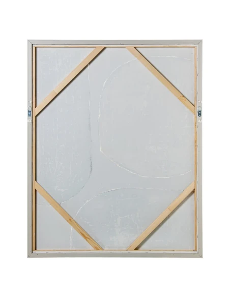 Camacho - Abstract Canvas Print - Brown / Dark Gray