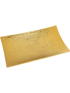 Camacho - Rectangular Ceramic Centerpiece - Gold