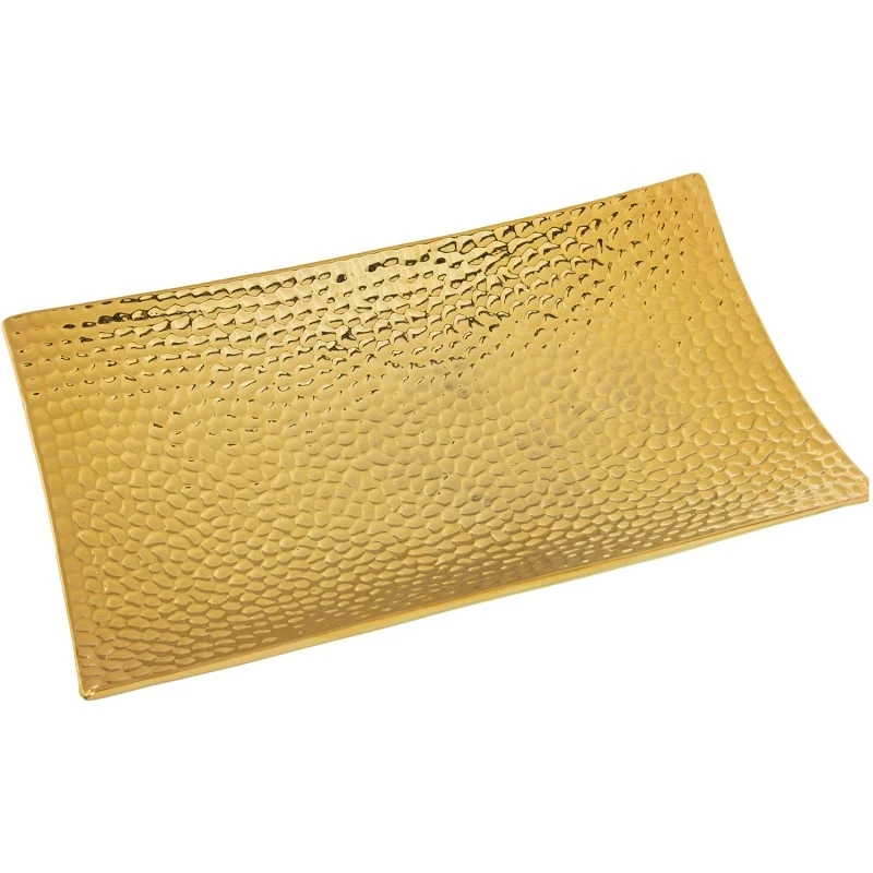 Camacho - Rectangular Ceramic Centerpiece - Gold