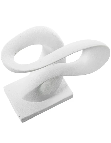 Camacho - Scultura Astratta in Ceramica - Bianco