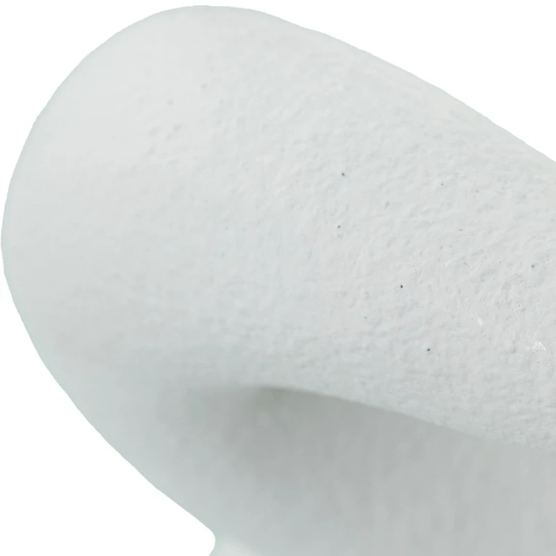 Camacho - Scultura Astratta in Ceramica - Bianco