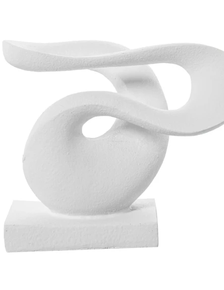 Camacho - Scultura Astratta in Ceramica - Bianco