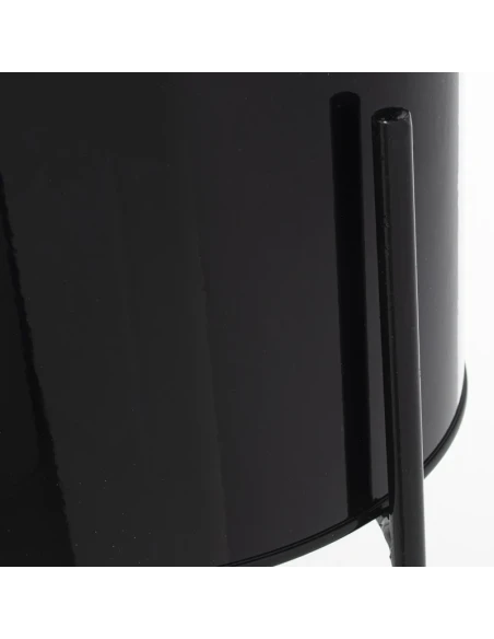 Camacho - Metal Planter with Legs - Black