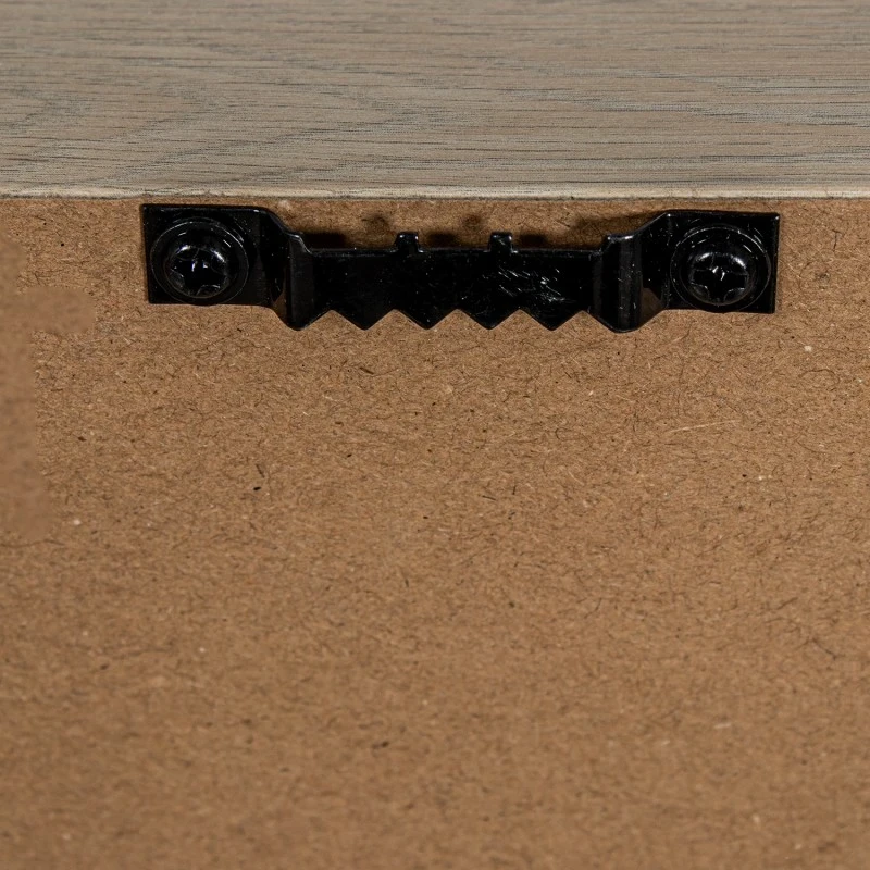 Camacho - Quadro su Tela con Cornice in Legno Naturale - Conchiglia