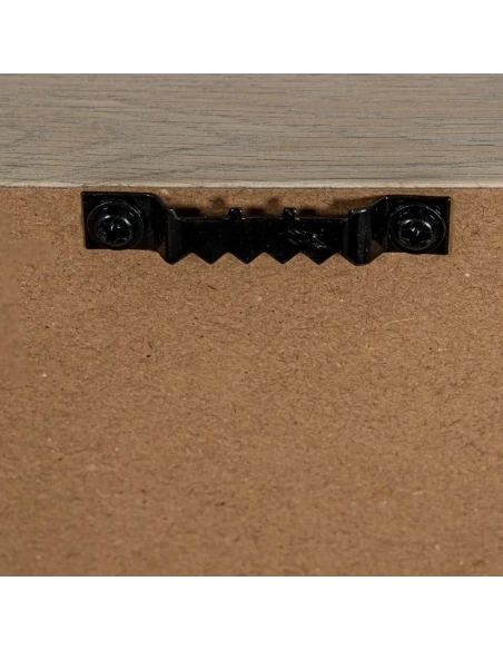 Camacho - Quadro su Tela con Cornice in Legno Naturale - Stella Marina