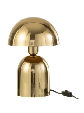 J-Line - Lampada da Tavolo Fungo H 30 cm - Oro