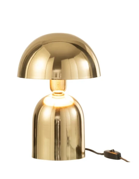 J-Line - Lampada da Tavolo Fungo H 30 cm - Oro