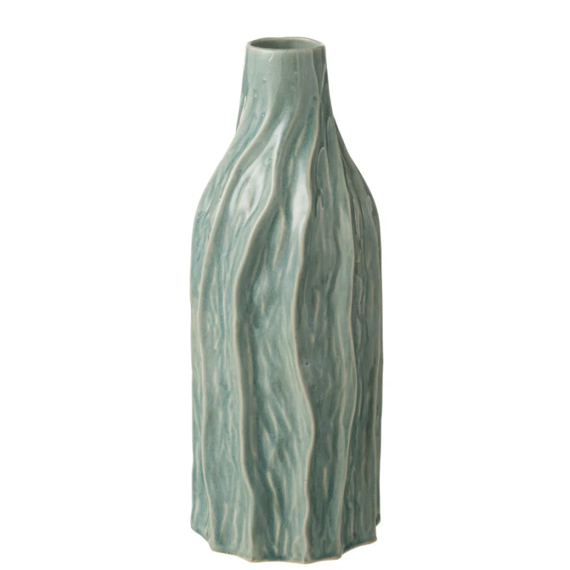 J-Line - Vaso Richard H 42 cm- Porcellana Blu
