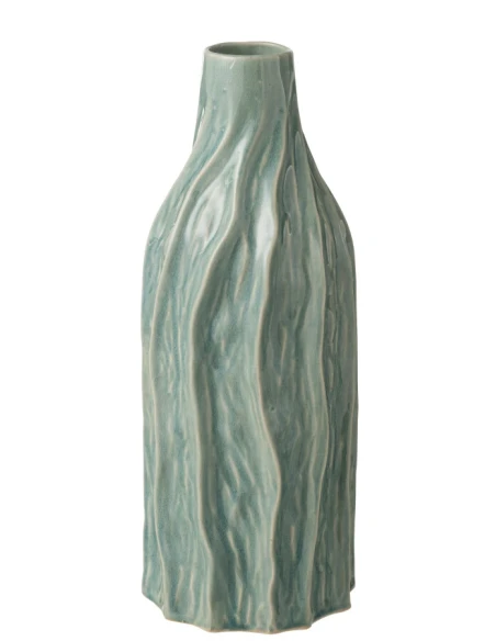 J-Line - Richard Vase H 42 cm - Blue Porcelain