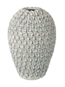 J-Line - Milan Ceramic Vase - Light Blue