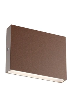 Redo Group - Zipper Single-Emission Outdoor Step Light - Corten