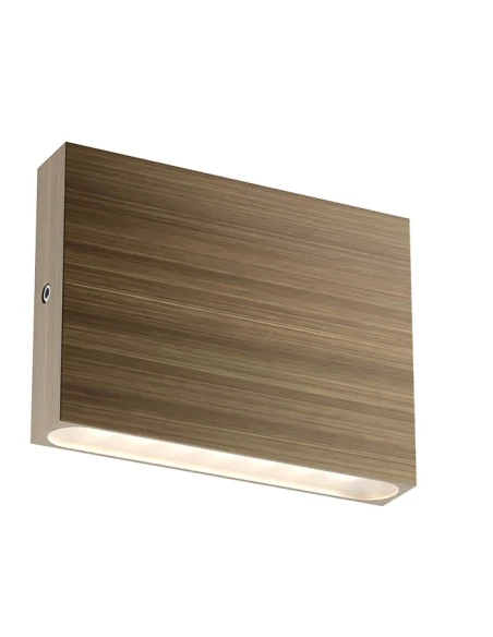 Redo Group - Zipper Single-Emission Outdoor Step Light - Antique Brass