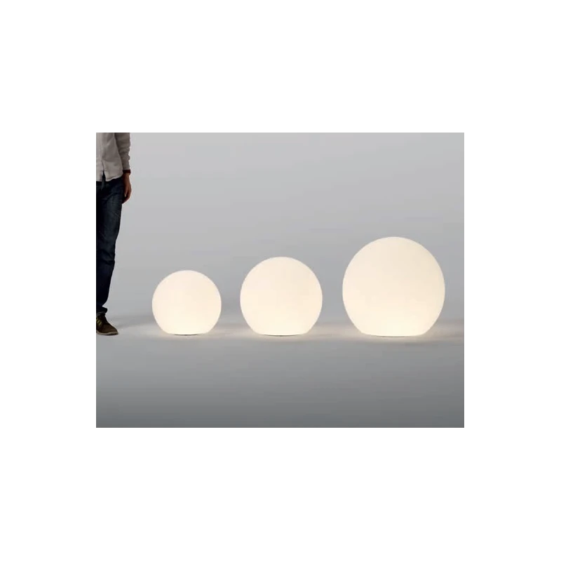 Redo Group - Baloo Outdoor Ornamental Floor Lamp - Opal