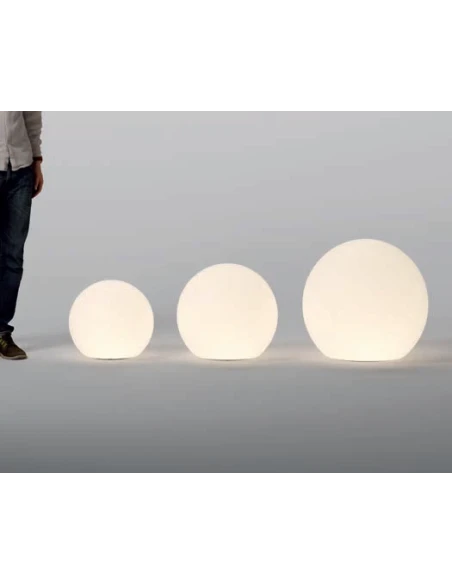 Redo Group - Baloo Outdoor Ornamental Floor Lamp - Opal