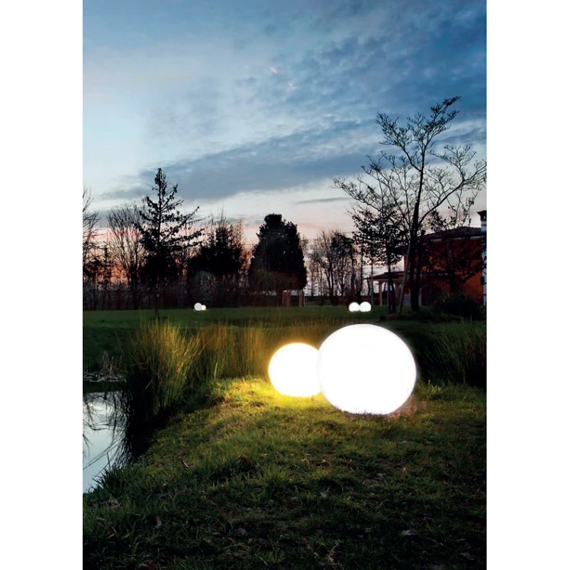Redo Group - Baloo Outdoor Ornamental Floor Lamp - Opal
