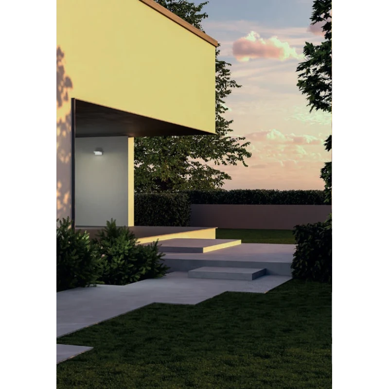 Redo Group - Flip Lampada da Parete per Esterno - Grigio Scuro