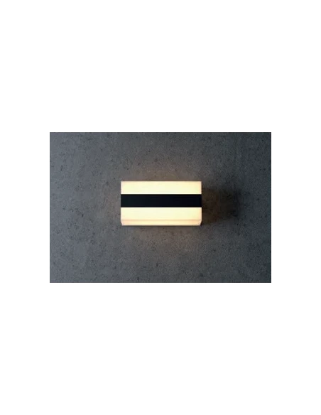 Redo Group - Kodiak Wall Lamp with Black Stripe - White
