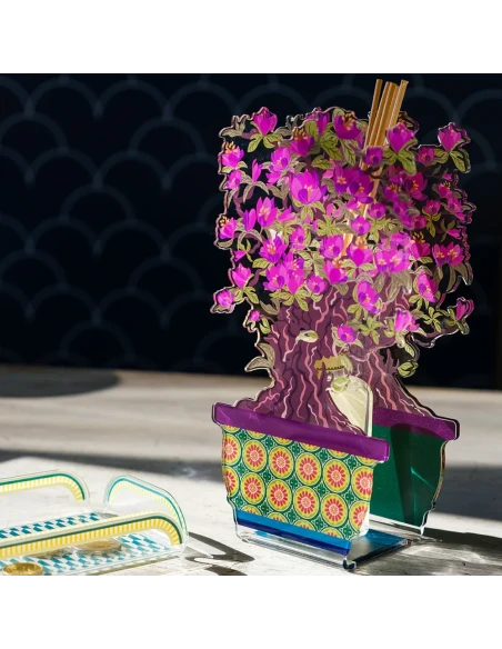 Vesta Home - Reed Diffuser - Purple Magnolia Bonsai